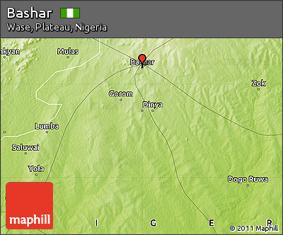 Physical Map of Bashar