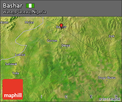 Satellite Map of Bashar