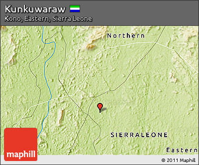 Physical 3D Map of Kunkuwaraw