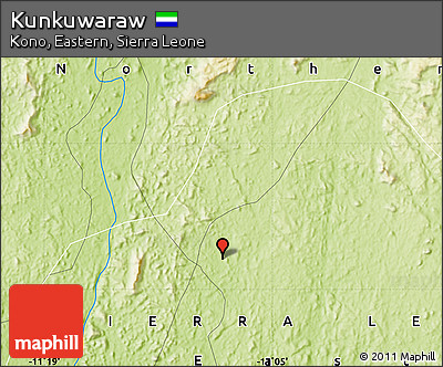 Physical Map of Kunkuwaraw