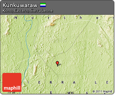 Physical Map of Kunkuwaraw