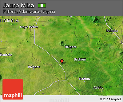 Satellite 3D Map of Jauro Misa