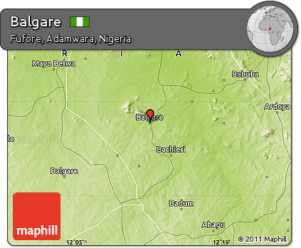 Physical Map of Balgare