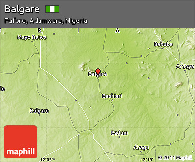 Physical Map of Balgare