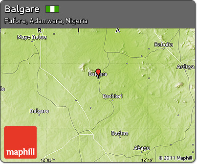Physical Map of Balgare