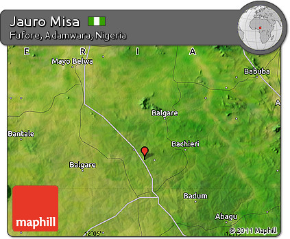 Satellite Map of Jauro Misa
