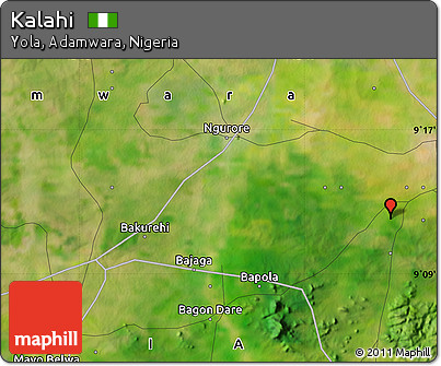 Satellite Map of Kalahi