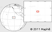 Blank Location Map of the area around 9° 4' 52" N, 123° 10' 30" W
