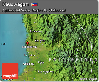 Satellite Map of Kauswagan