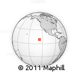 Where is the area around 9° 4' 52" N, 126° 34' 29" W located? Outline Map of the Area around 9° 4' 52" N, 126° 34' 29" W, rectangular outline