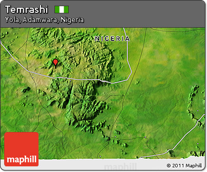 Satellite 3D Map of Temrashi