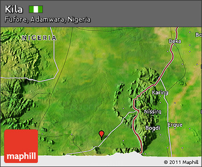 Satellite 3D Map of Kila