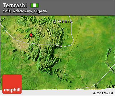 Satellite 3D Map of Temrashi