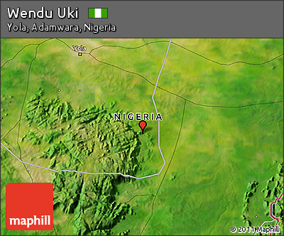 Satellite 3D Map of Wendu Uki