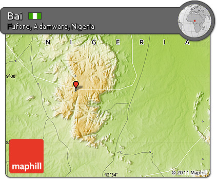 Physical Map of Bai