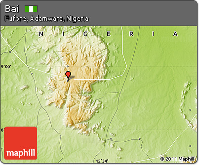 Physical Map of Bai