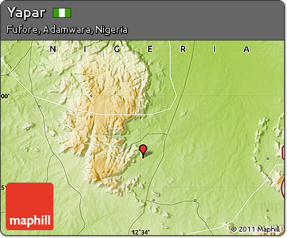 Physical Map of Yapar