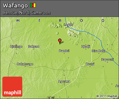 Physical Map of Wafango