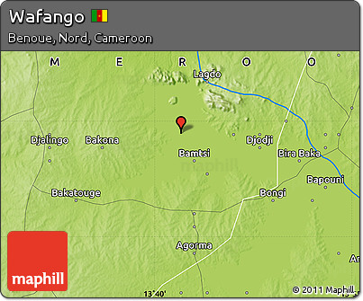 Physical Map of Wafango