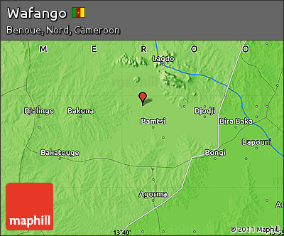 Political Map of Wafango