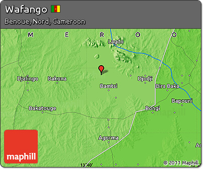 Political Map of Wafango