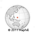 Outline Map of the Area around 9° 4' 52" N, 140° 19' 29" E, rectangular outline