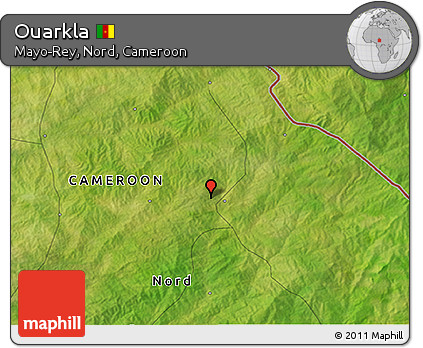 Satellite 3D Map of Ouarkla
