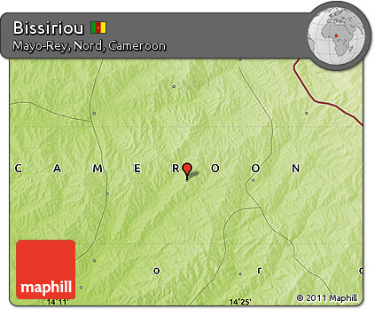 Physical Map of Bissiriou