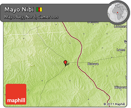 Physical Map of Mayo Nibi