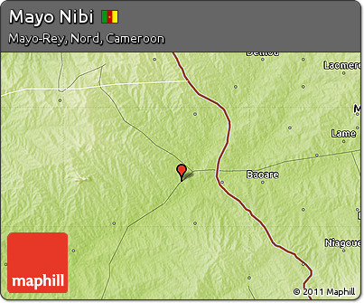 Physical Map of Mayo Nibi