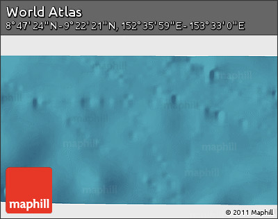 Satellite 3D Map of the Area around 9° 4' 52" N, 153° 4' 29" E