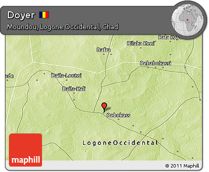 Physical 3D Map of Doyer