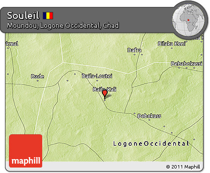 Physical 3D Map of Souleïl