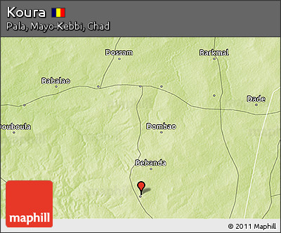 Physical 3D Map of Koura