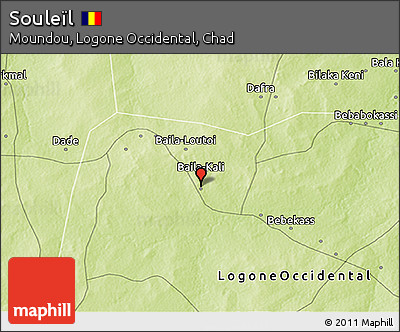 Physical 3D Map of Souleïl