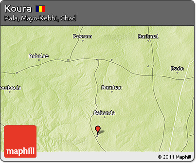 Physical 3D Map of Koura