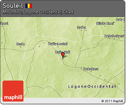 Physical 3D Map of Souleïl