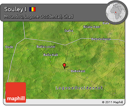 Satellite 3D Map of Souley I