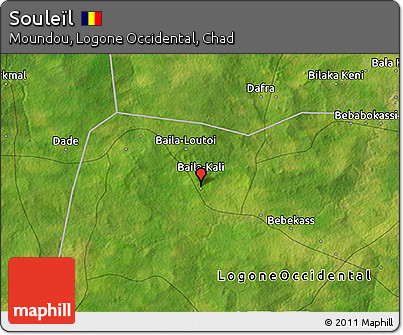 Satellite 3D Map of Souleïl