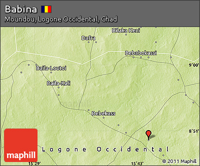 Physical Map of Babina