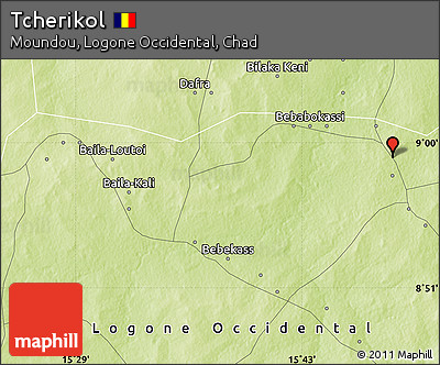 Physical Map of Tcherikol