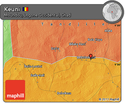 Political Map of Keuni