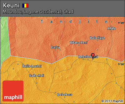 Political Map of Keuni
