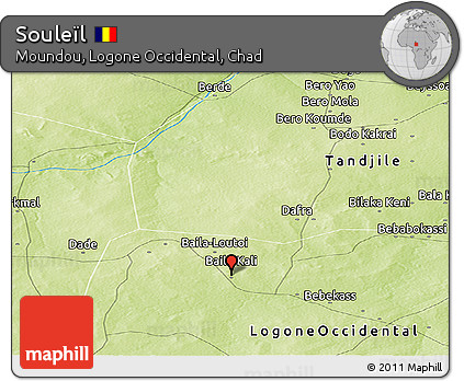 Physical Panoramic Map of Souleïl