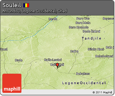 Physical Panoramic Map of Souleïl