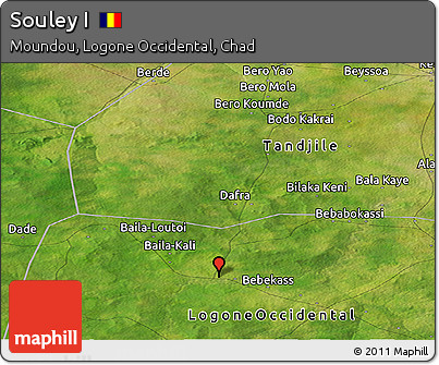 Satellite Panoramic Map of Souley I