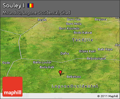 Satellite Panoramic Map of Souley I