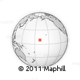Outline Map of the Area around 9° 4' 52" N, 169° 4' 29" W, rectangular outline