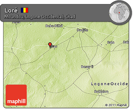Physical 3D Map of Loré