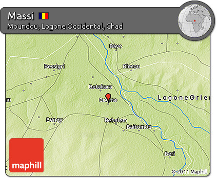 Physical 3D Map of Massi